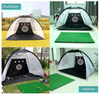 Upgraded10x7ft Golf Hitting Practice Net with 3 Aim Golf Target 