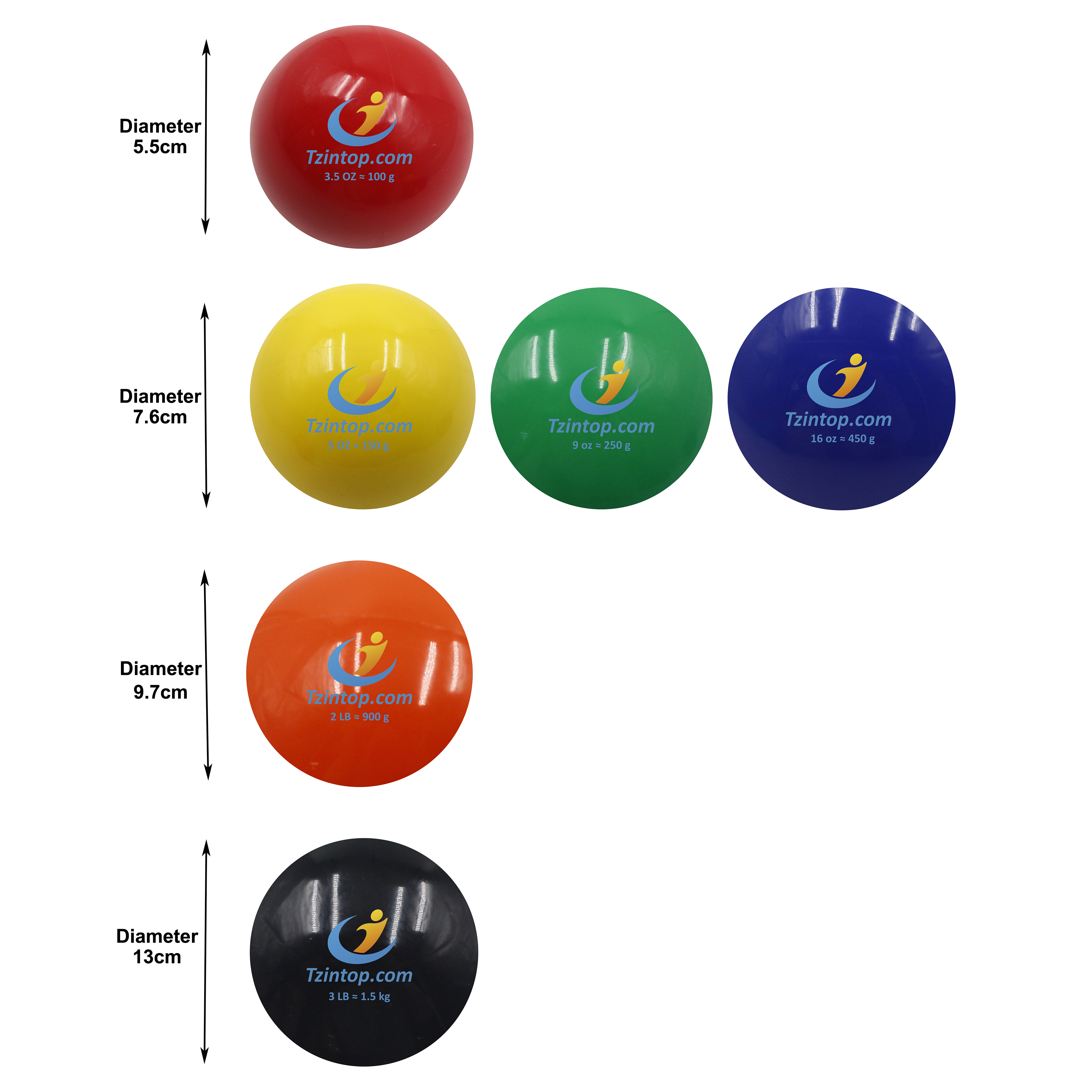High Quality Custom Weighted Baseball Softball Plyo Balls For Training Throwing PVC Rubber Leather