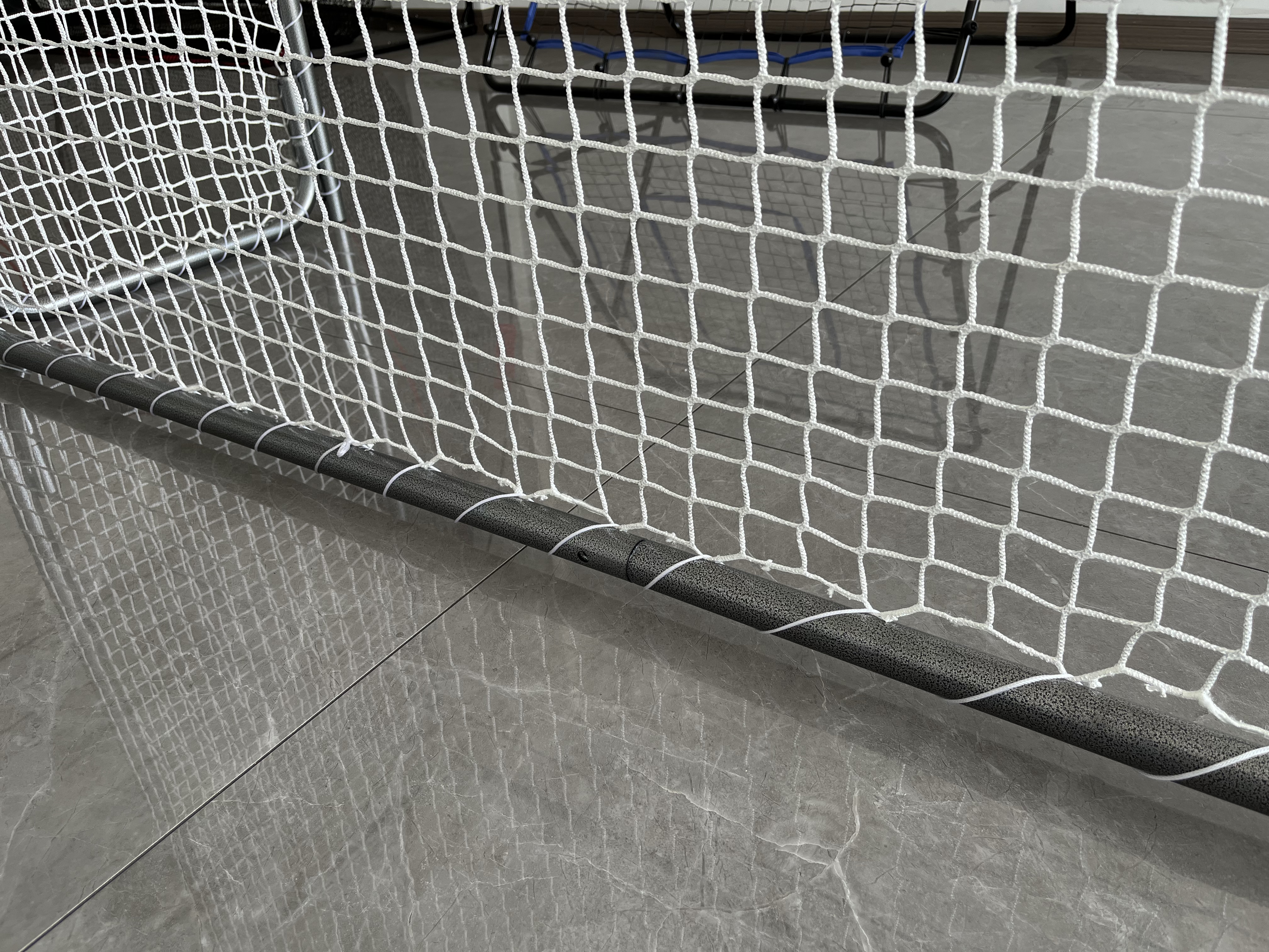 48*72*24inch Hockey Goal Frame With Net and Coated Steel Tubes