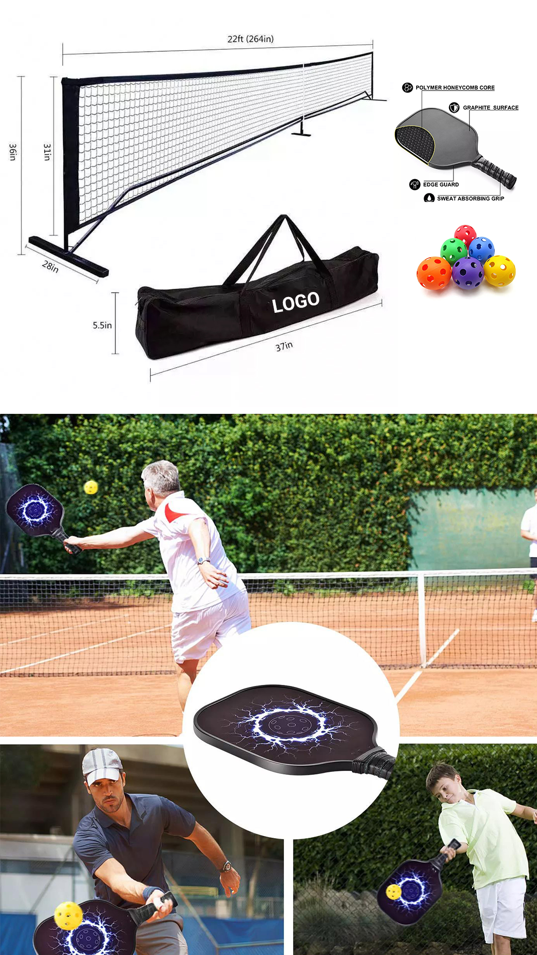 Pickleball net