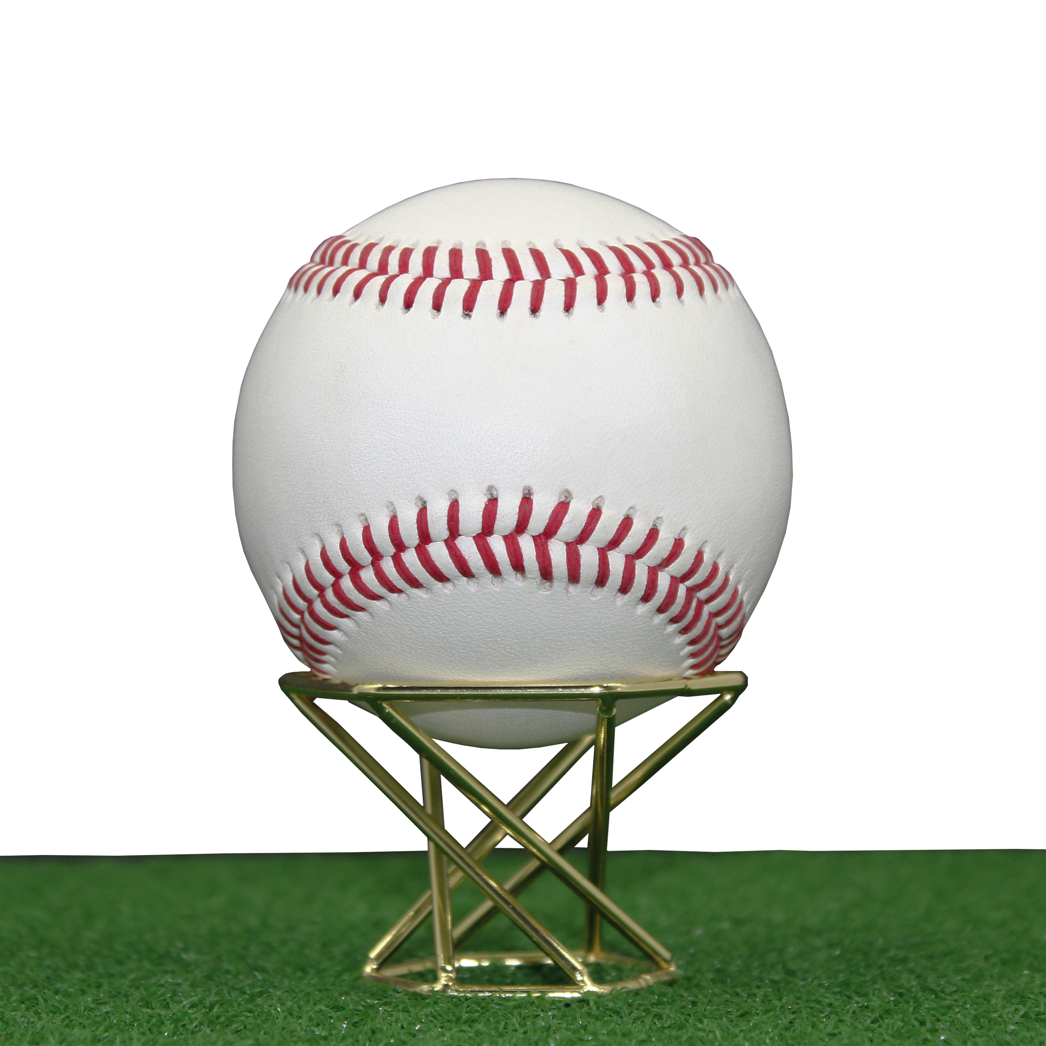 Custom Leather Baseballs 50% Wool Winding Double Cushioned Cork Center Raised Seams Competition Level
