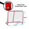 Premium NHL Standards Steel Hockey Goal with UV-Resistant Durable Net 54*44*22inch