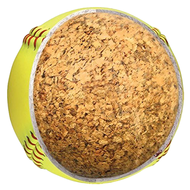 12 Inch Pro Leather Cover Cork Center Dream Seam Softball USA Certified Fastpitch Classic Standard
