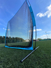8*8ft Disc Golf Practice Net Baseball Net With Target Heavy Duty Polyester Net And Reinforced Steel Base