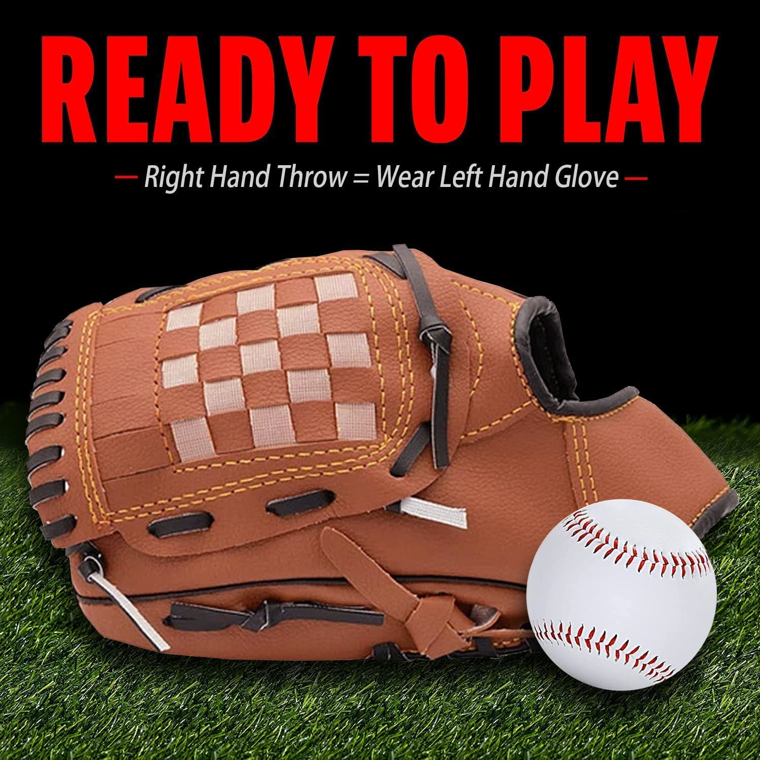 Hot Selling Comfortable Left Right Hand Synthetic Material PU Softball and Baseball Glove 
