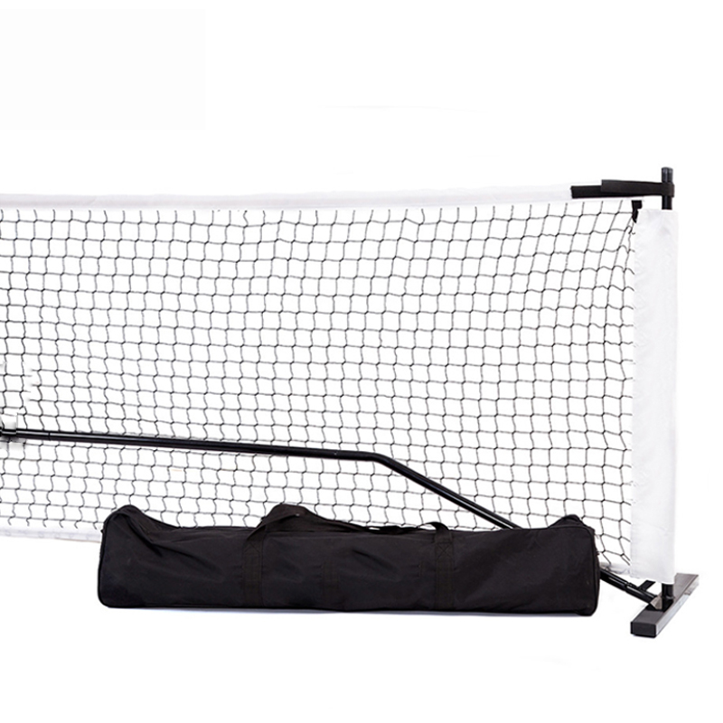 Factory Price Protable Pickleball Net 22*3FT Metal Frame and PE Net with Carry Bag for Indoor or Outdoor Use