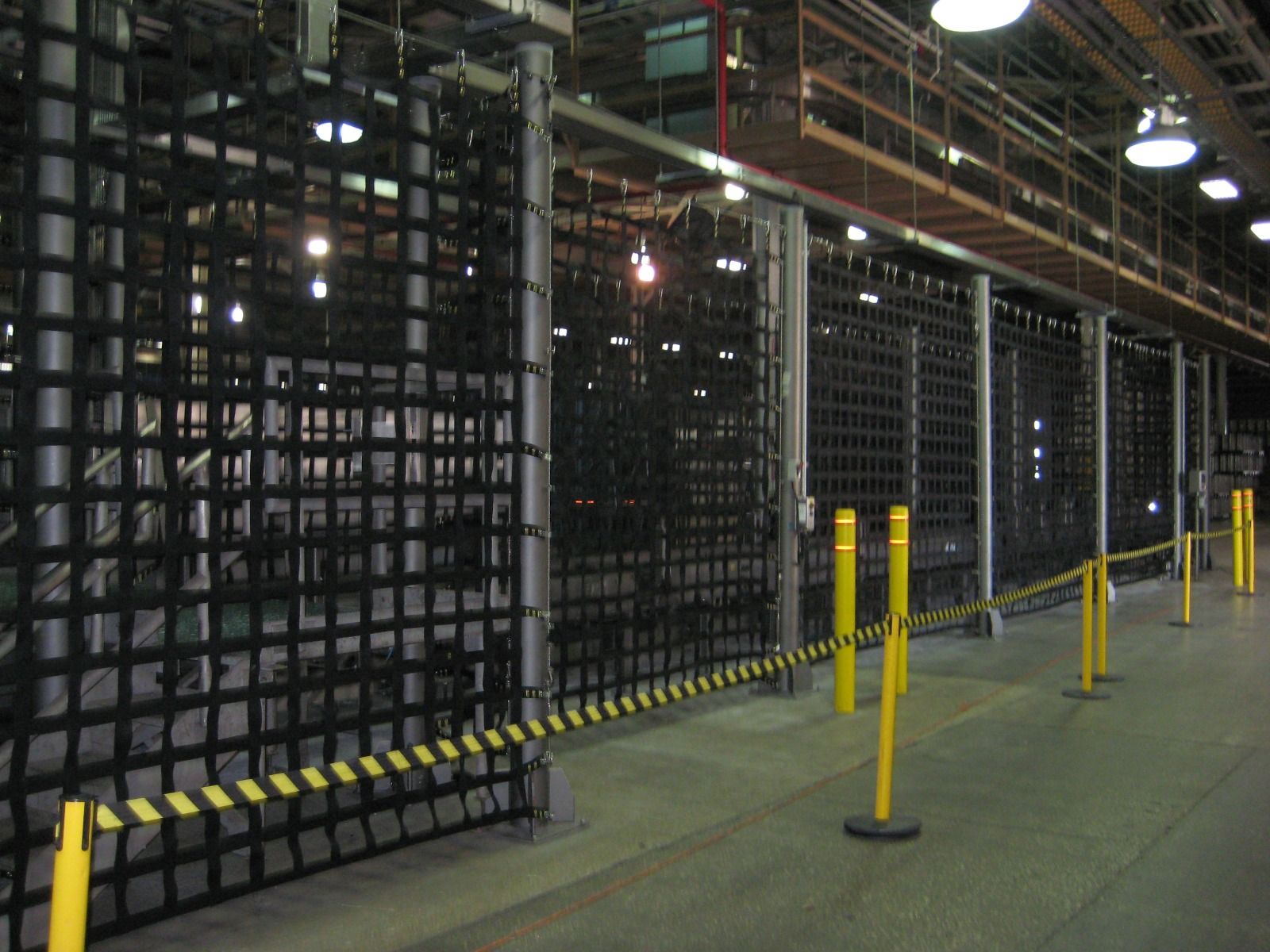 warehouse webbing safety net 