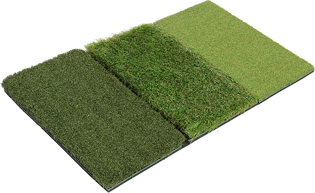 High Quality Portable Tri-Turf Golf Hitting Mat with Factory Price 