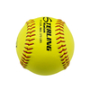 Official Size and Weight STERLING Logo Printed Cork Center Yellow Leather Material Softball