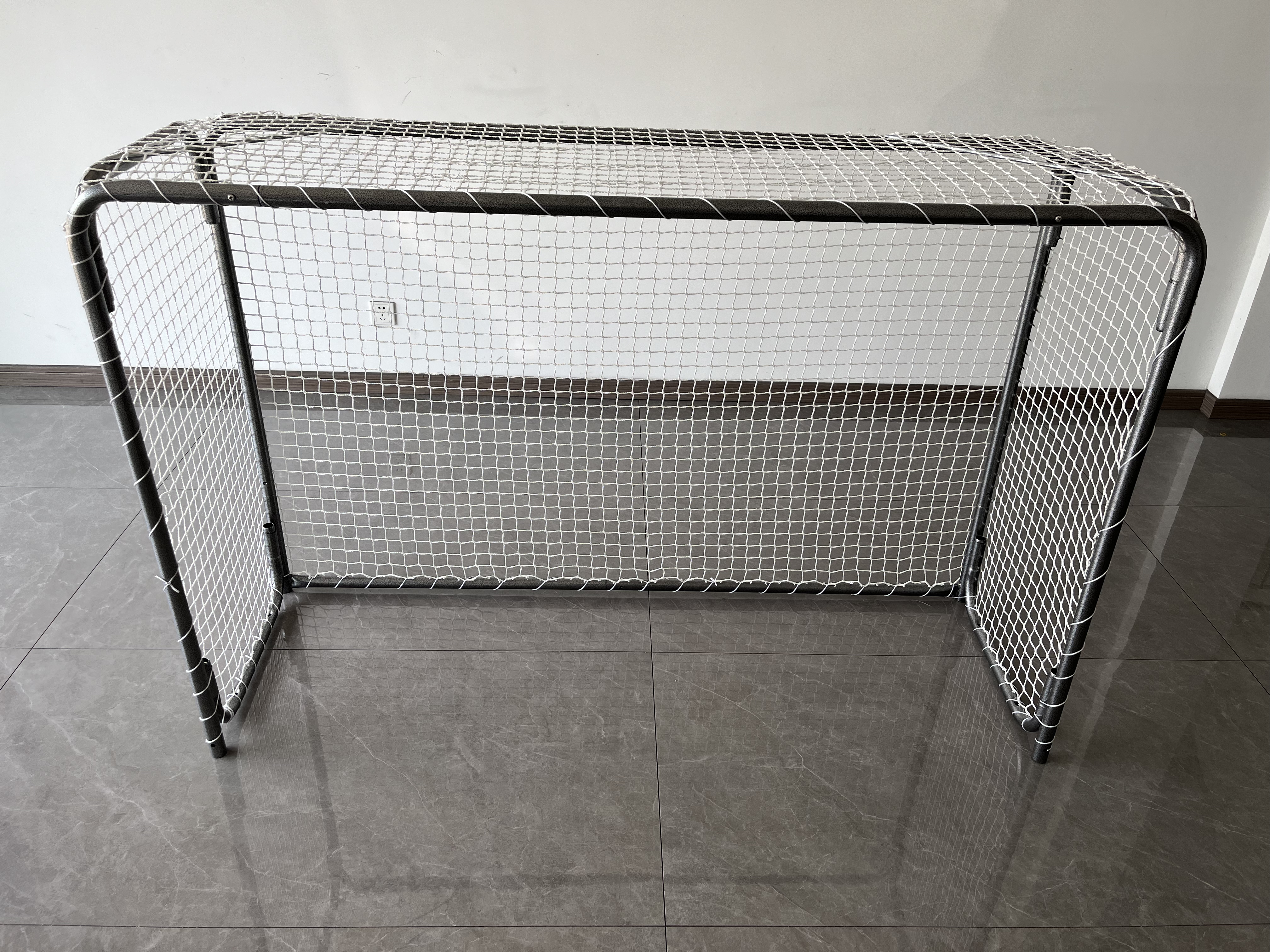 48*72*24inch Hockey Goal Frame With Net and Coated Steel Tubes