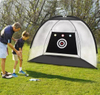 Upgraded10x7ft Golf Hitting Practice Net with 3 Aim Golf Target 