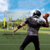 Football Trainer Throwing Net With 5 Target Pockets Baseball Practice Net 7x7FT 8x8FT