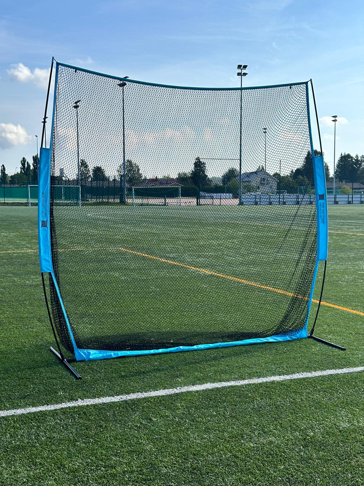 8*8ft Disc Golf Practice Net Baseball Net With Target Heavy Duty Polyester Net And Reinforced Steel Base