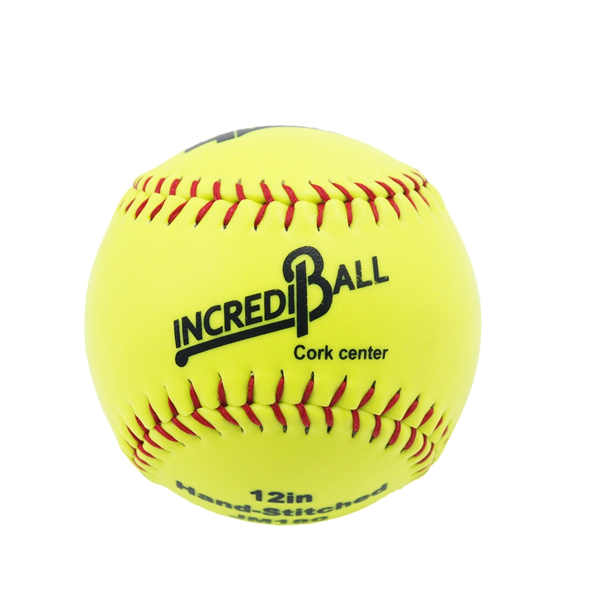 PVC Synthetic Leather Softball with High Density Cork Same As Weston 4FANS Softball Quality