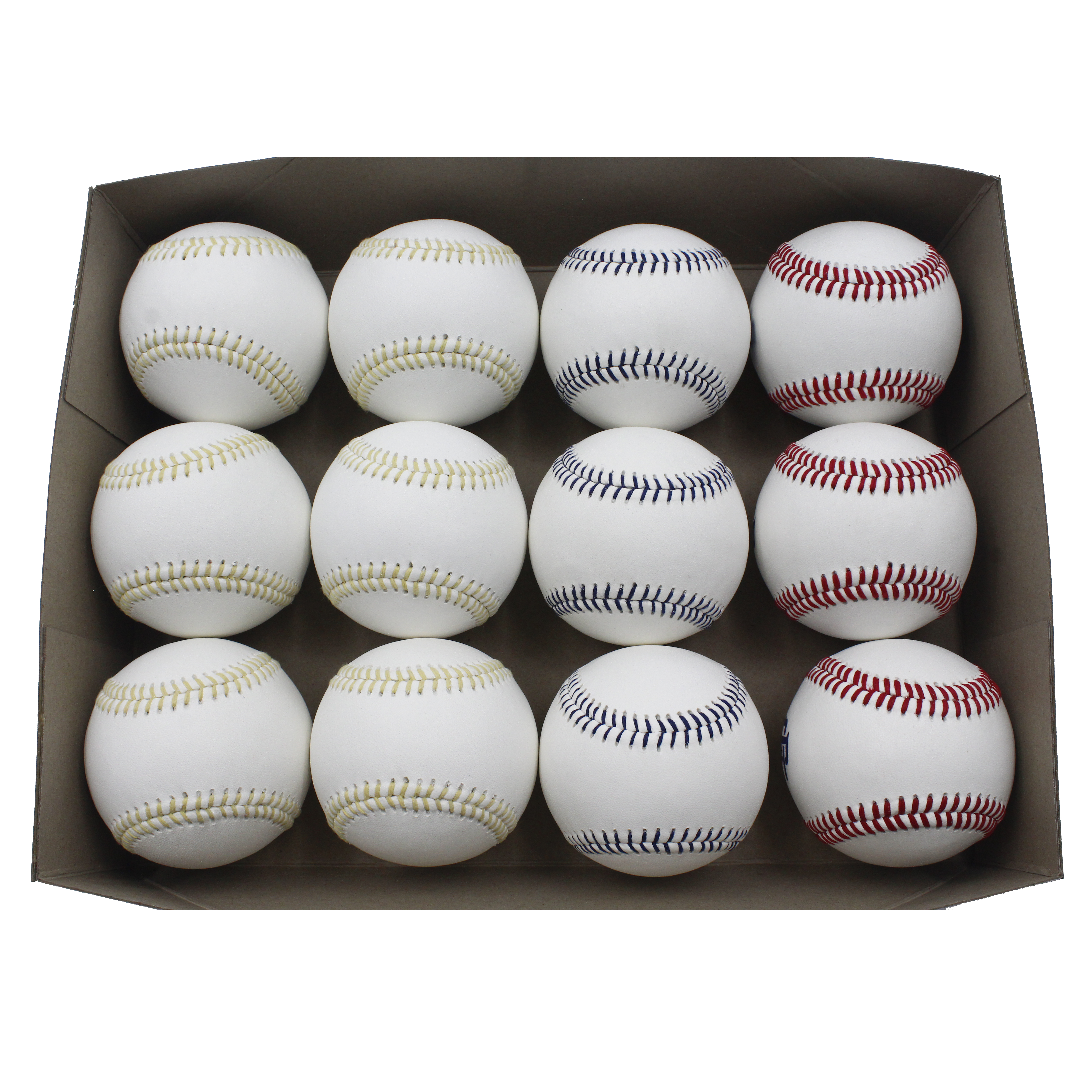 Competition Full Grain Leather Baseball With Kevlar Seams Wool Winding And Double Cushioned Cork Center