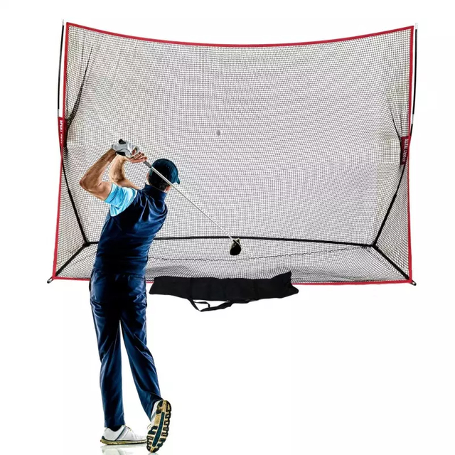 10x7FT Heavy Duty Golf Hitting Net for Indoor Or Backyard Golf Driving Practice 