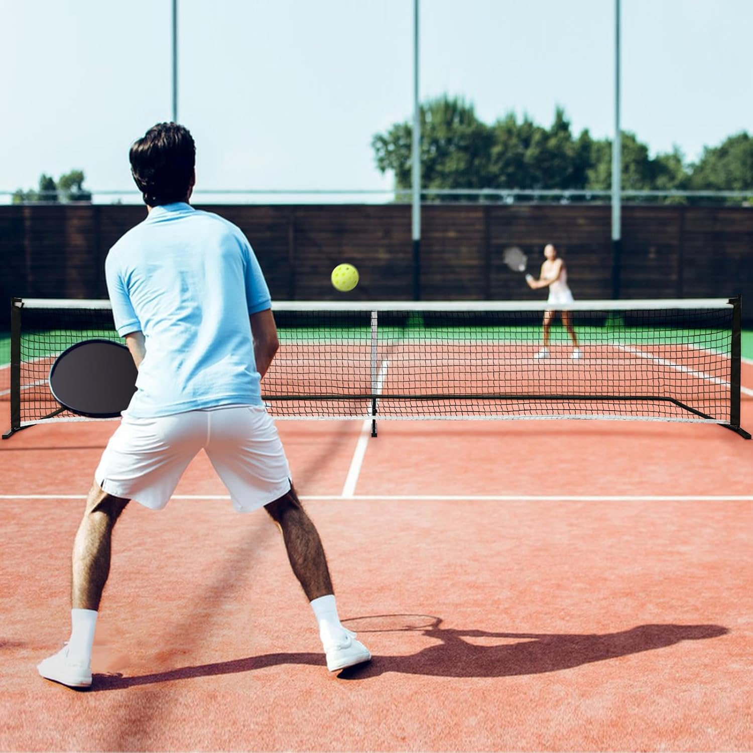 Portable Pickleball Net 22*3FT with Carry Bag 