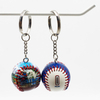 Custom Design Small Baseball Key Ring