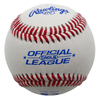 Cowhide Leather Major League Baseballs For Competition Wool Winding Double Cushioned Cork Center