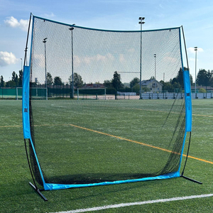 8x8ft Disc Golf Practice Net Baseball Net With Target Heavy Duty Polyester Net And Reinforced Steel Base