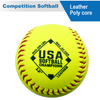  Poly Core .52 COR 300LBS Compression Raised Seams Softball with Custom Logo