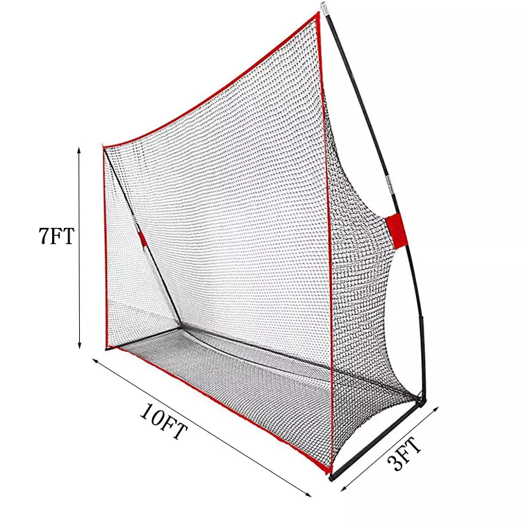 10x7FT Heavy Duty Golf Hitting Net for Indoor Or Backyard Golf Driving Practice 