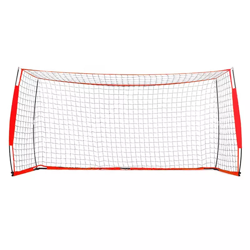 Hot Selling Sport Nets Portable Soccer Goal Bow Frame Soccer Net with Carry Bag 3 Sizes Are Available 