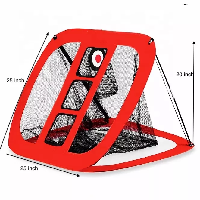 High Quality Outdoor Golf Training Portable Pop Up Golf Practice Chipping Net