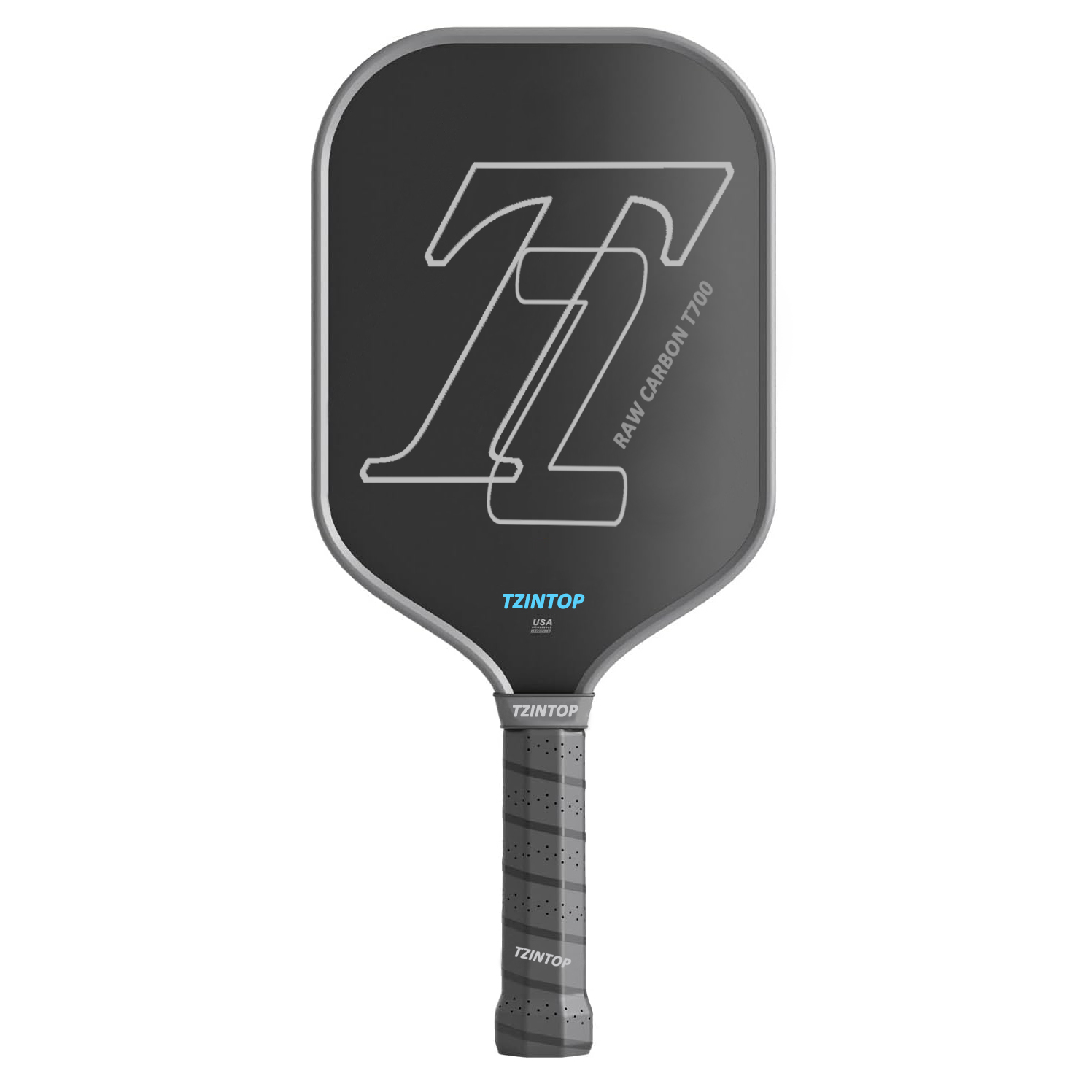 Factory Price USAPA Approved Pickleball Paddle Toray T700 Raw Carbon Fiber Paddle With Cover