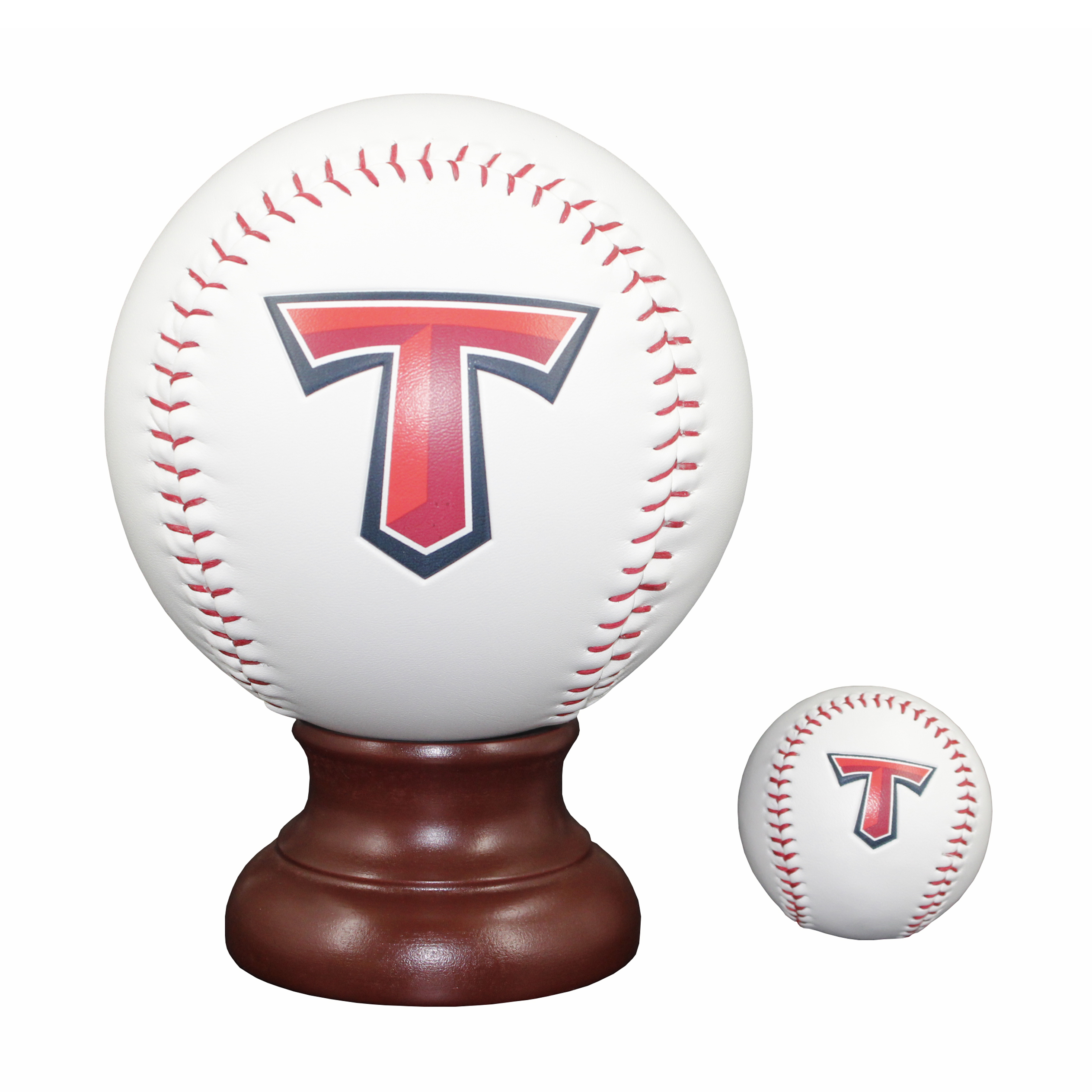 Factory Price 21 inch or 22 inch Large Size Gift Baseball Stand Wooden Material for whole sale