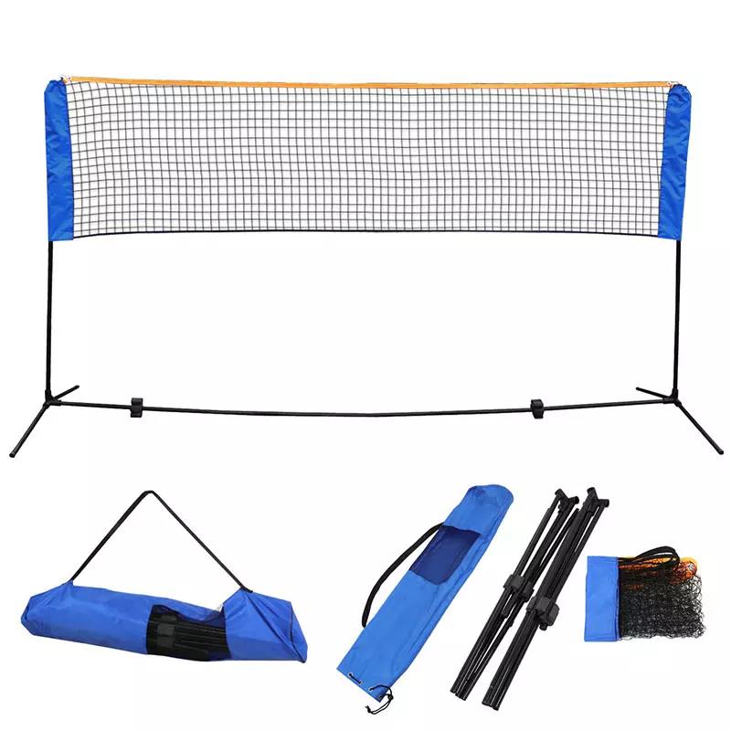 Competition multi sport adjustable height portable and durable badminton net with fast assembly