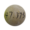 Leather Cover Poly Core Center Softball PU Core .47 Core 375 LBS Compression For Competition 