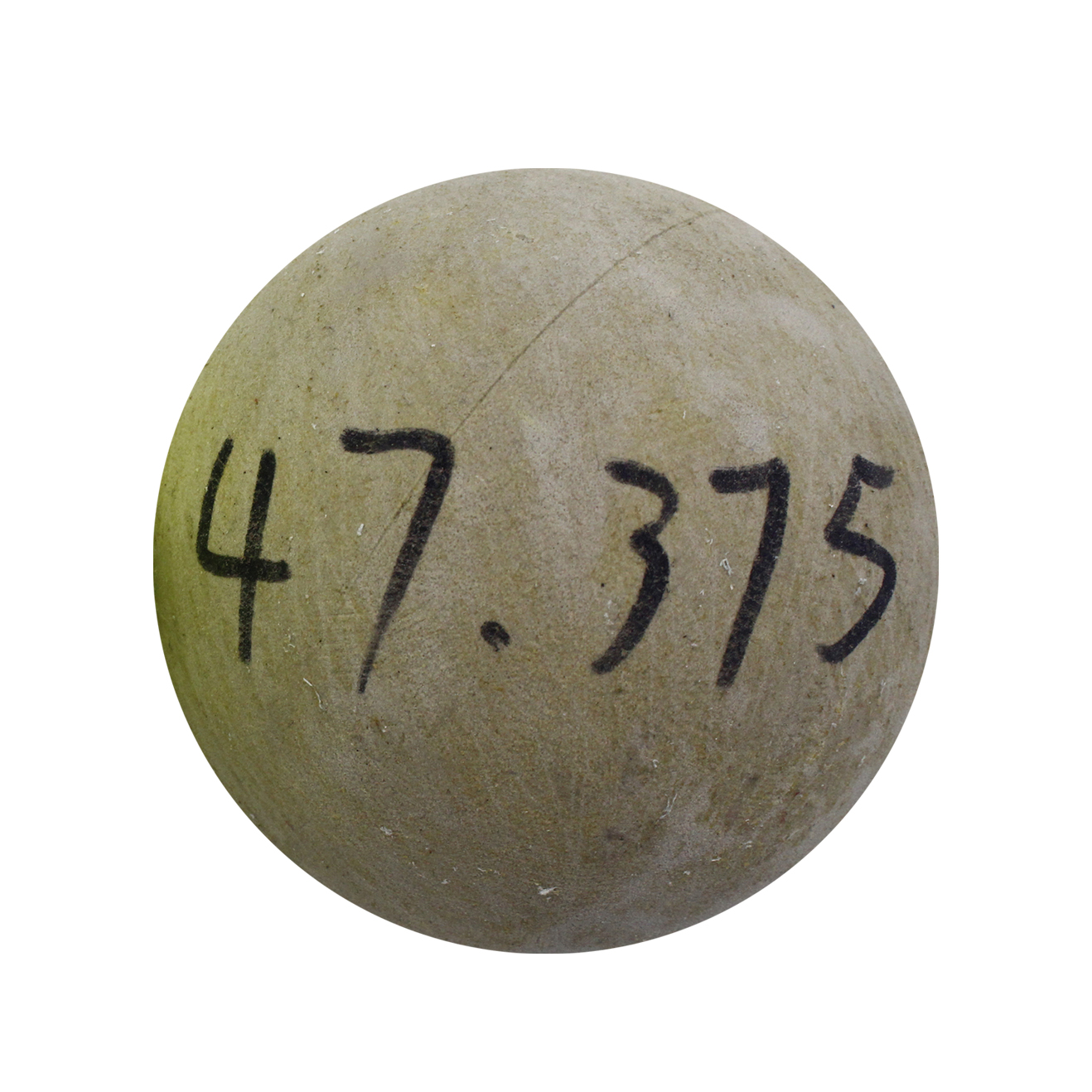 Leather Cover Poly Core Center Softball PU Core .47 Core 375 LBS Compression For Competition 