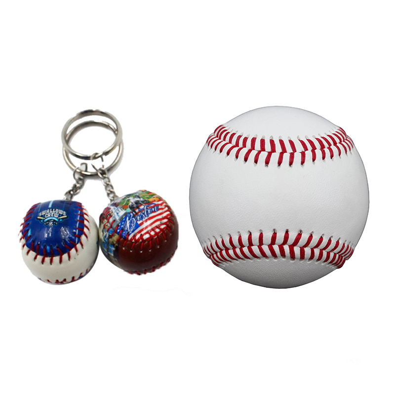 Custom Design Small Baseball Key Ring