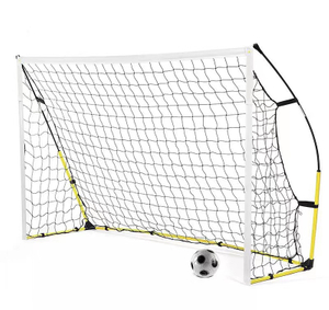 Custom Portable Yellow Quick Setup Soccer Goal for Outdoor Soccer Activities