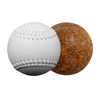 White Leather Cover Best Quality Cork Center Softball For Competiton .47 Cor 375 LBS Compression