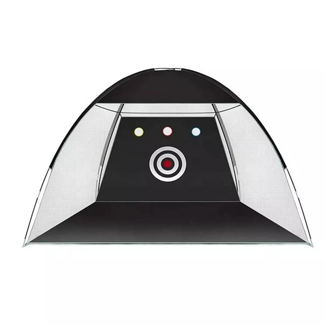 Upgraded10x7ft Golf Hitting Practice Net with 3 Aim Golf Target 