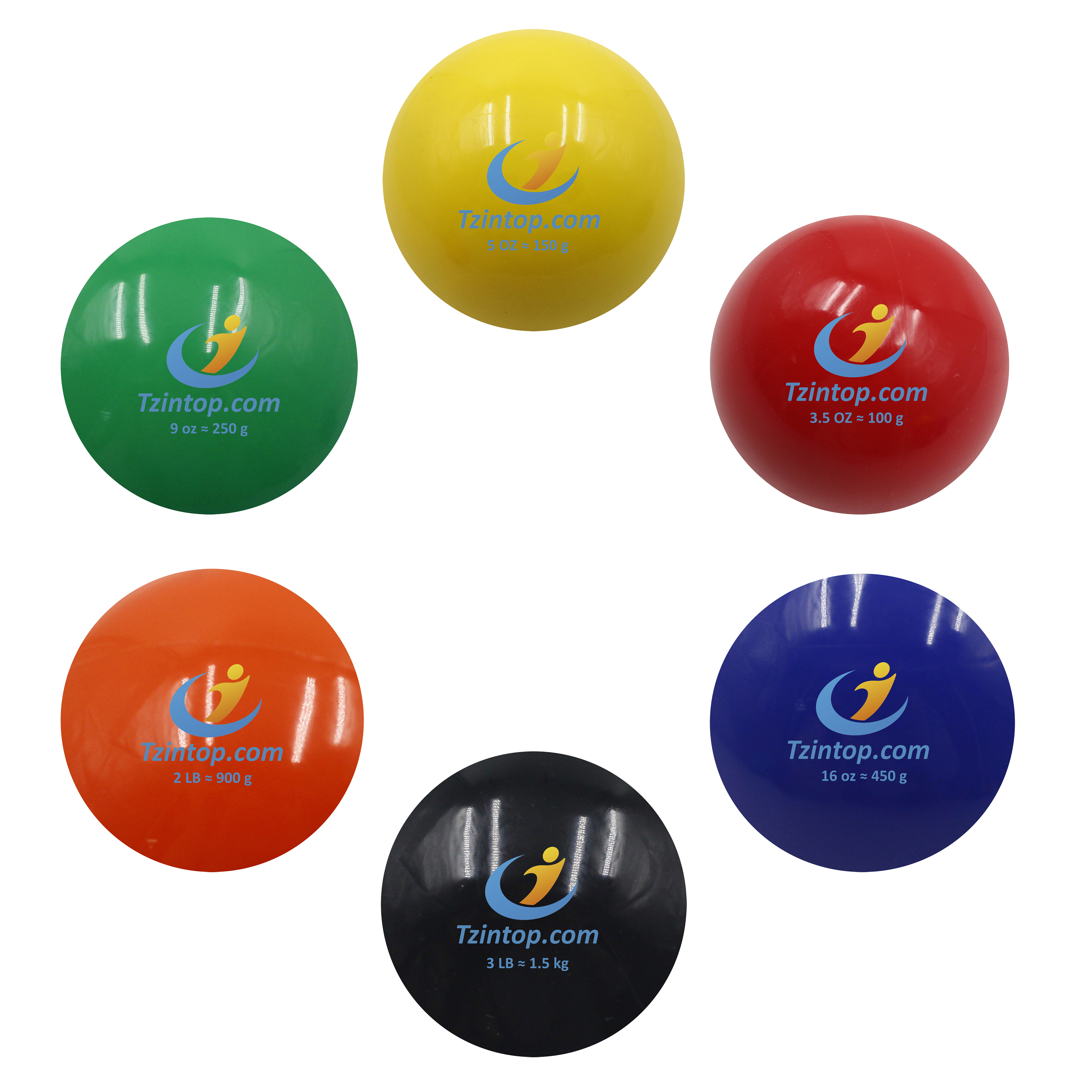 High Quality Custom Weighted Baseball Softball Plyo Balls For Training Throwing PVC Rubber Leather