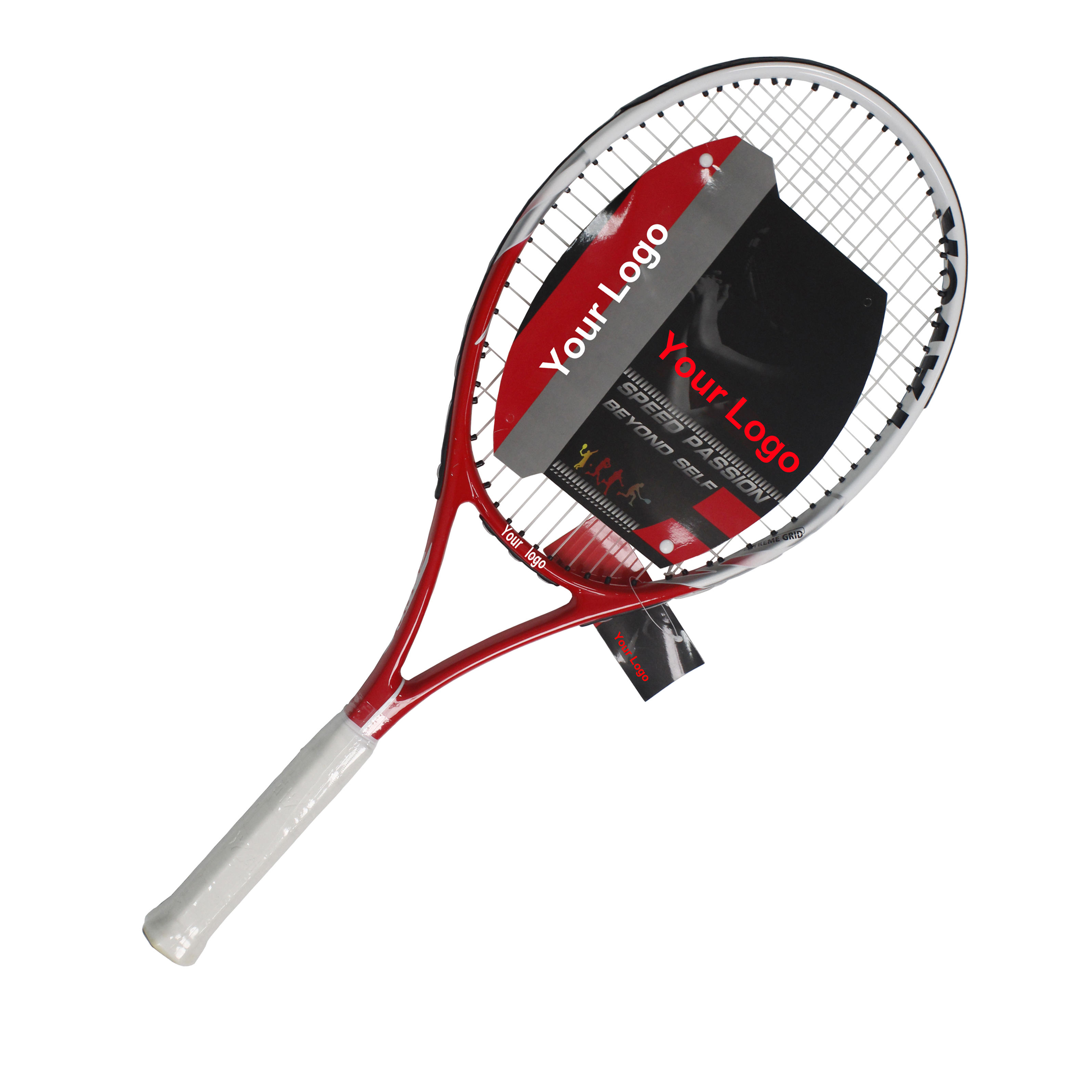 Factory Price Tennis Racket High Grade Aluminum 23/25/27 Inch With Carry Bag