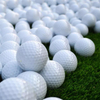 High Quality Custom Logo White Color 2 Pieces Surlyn Training Golf Ball 