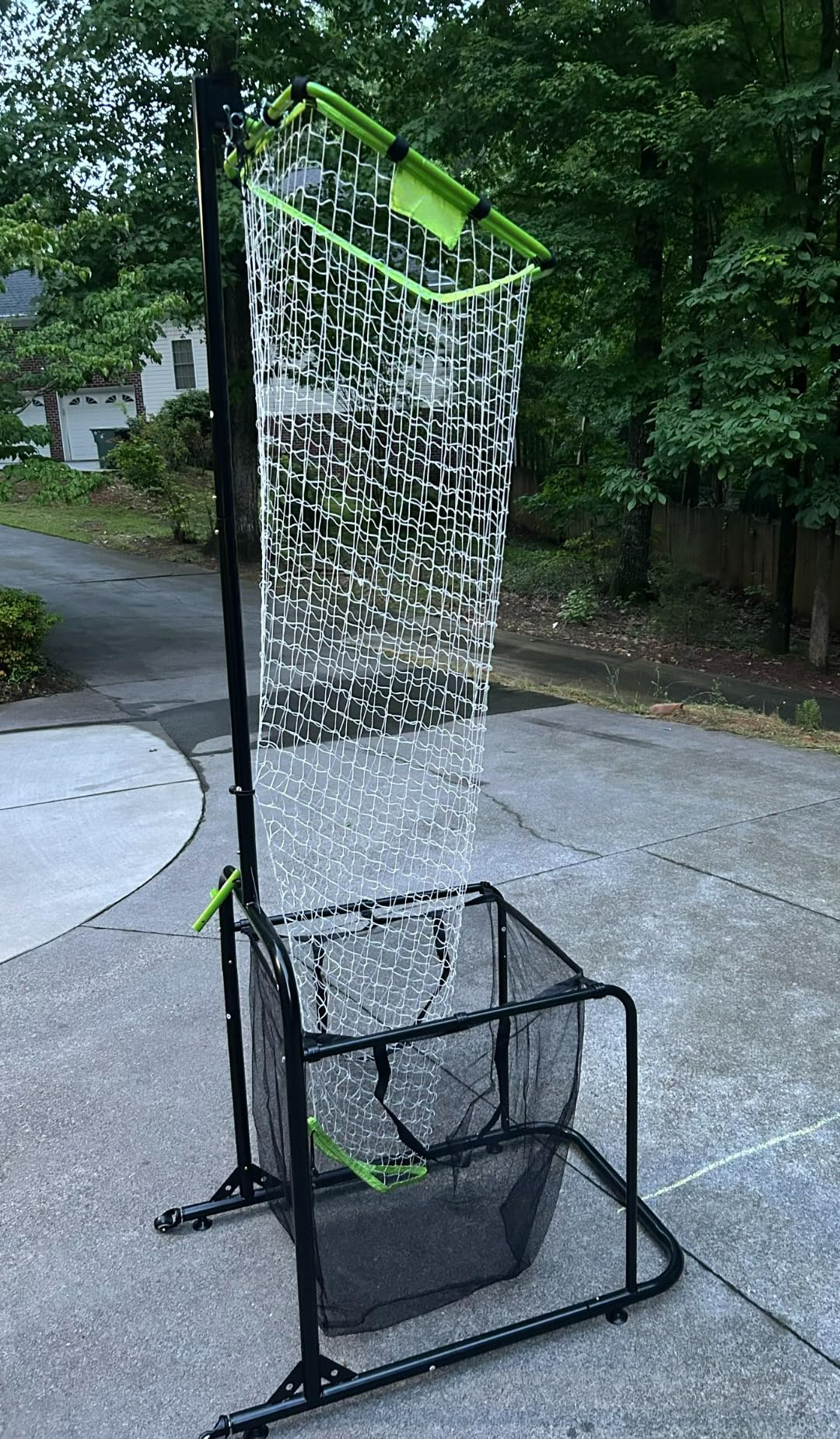 130*48*30inches Volleyball Setting Trainer Net With Adjustable Heights