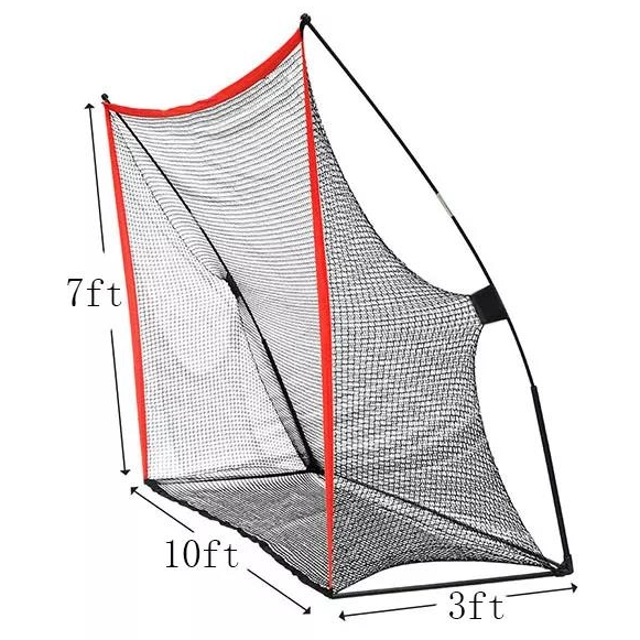 Portable 10*7ft Golf Hitting Practice Net