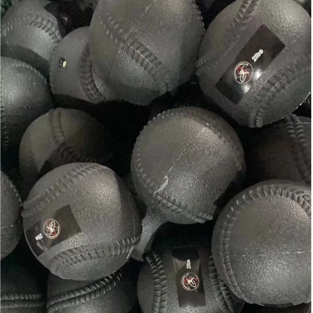 Synthetic Rubber Leather Weighted Baseballs Sand Filled Balls Plyo Baseballs