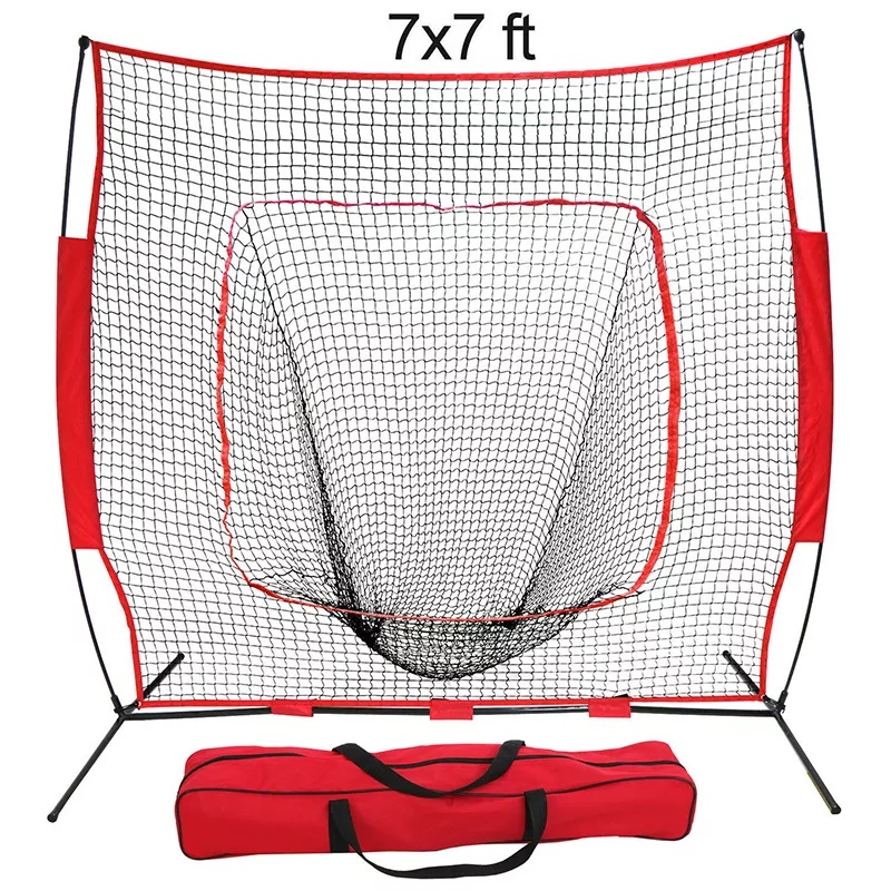  Baseball Softball Practice Hitting Net 7*7FT