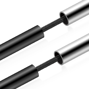 connected fiberglass pole